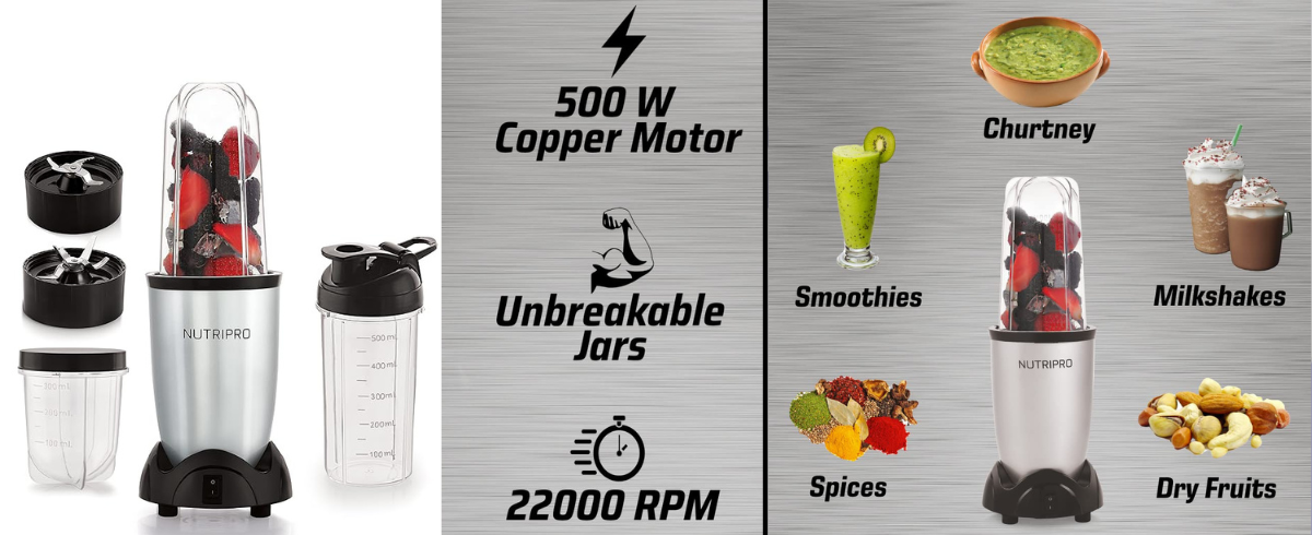 Nutripro Portable Mini Blender